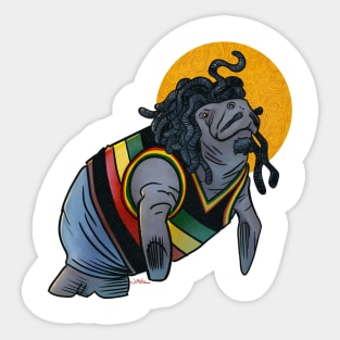 Rasta, Mon...atee Sticker